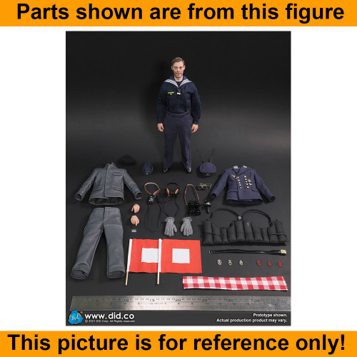 Erwin U-Boat Seaman - Patches & Badges Set - 1/6 Scale Part - DID